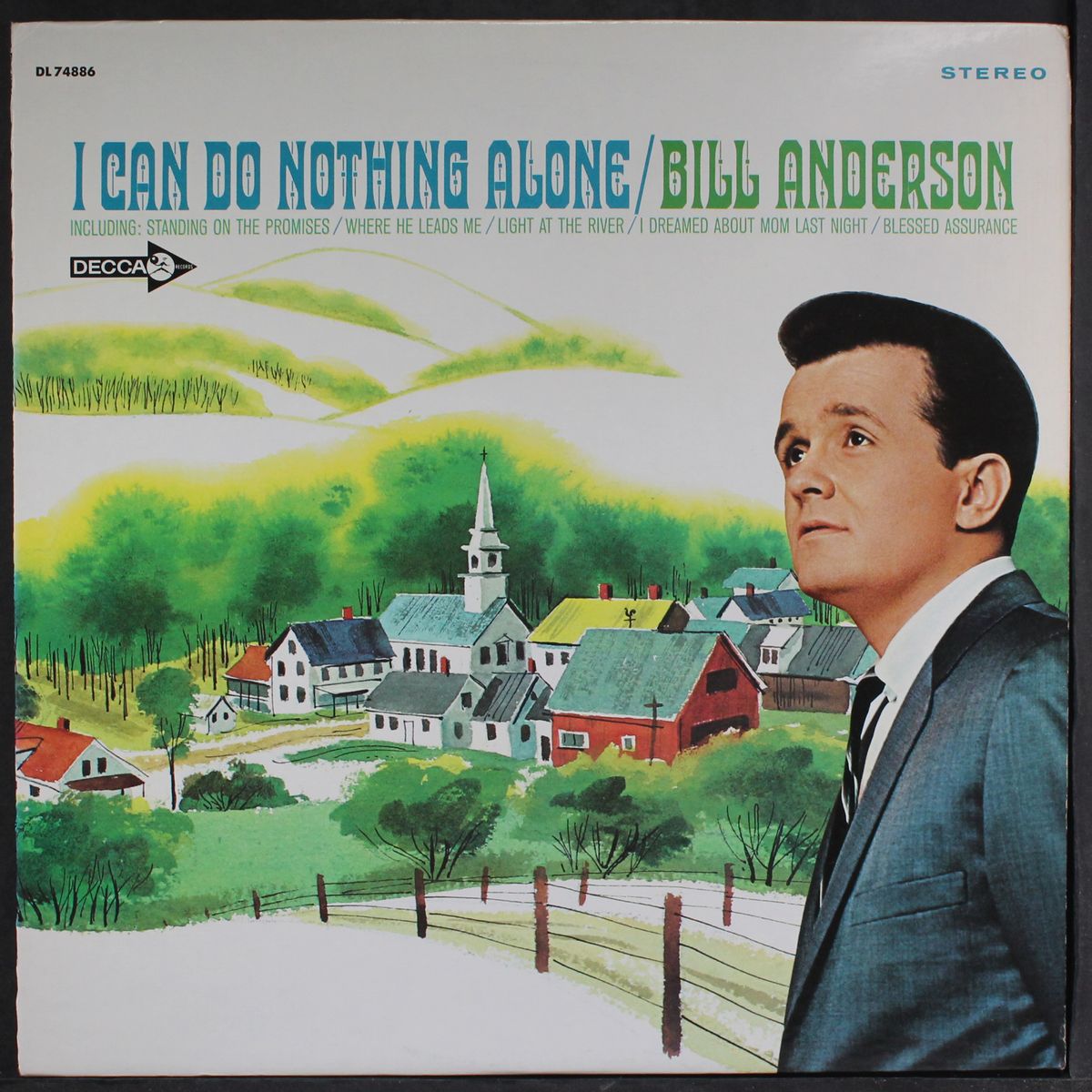 i can do nothing alone by BILL ANDERSON