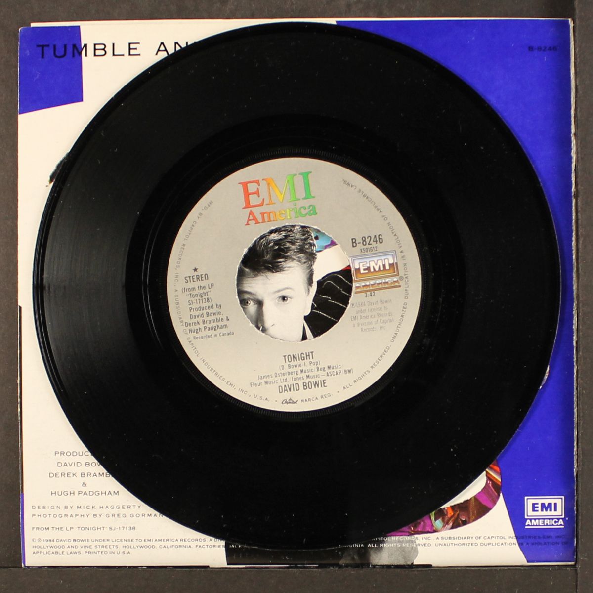 tonight / tumble and twirl by DAVID BOWIE