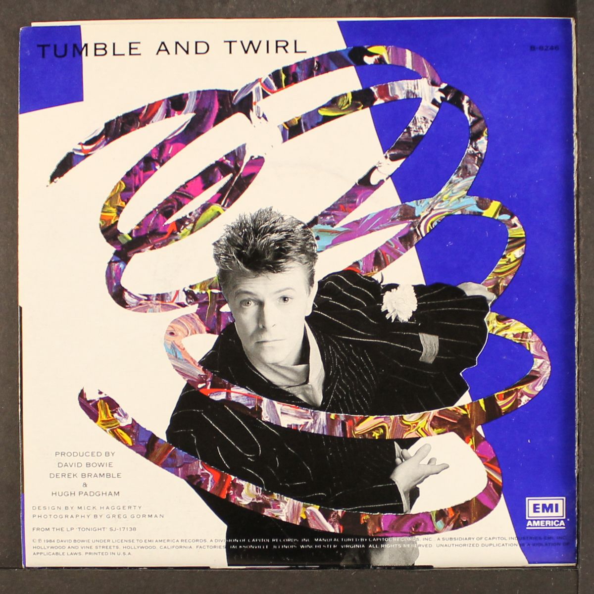 tonight / tumble and twirl by DAVID BOWIE