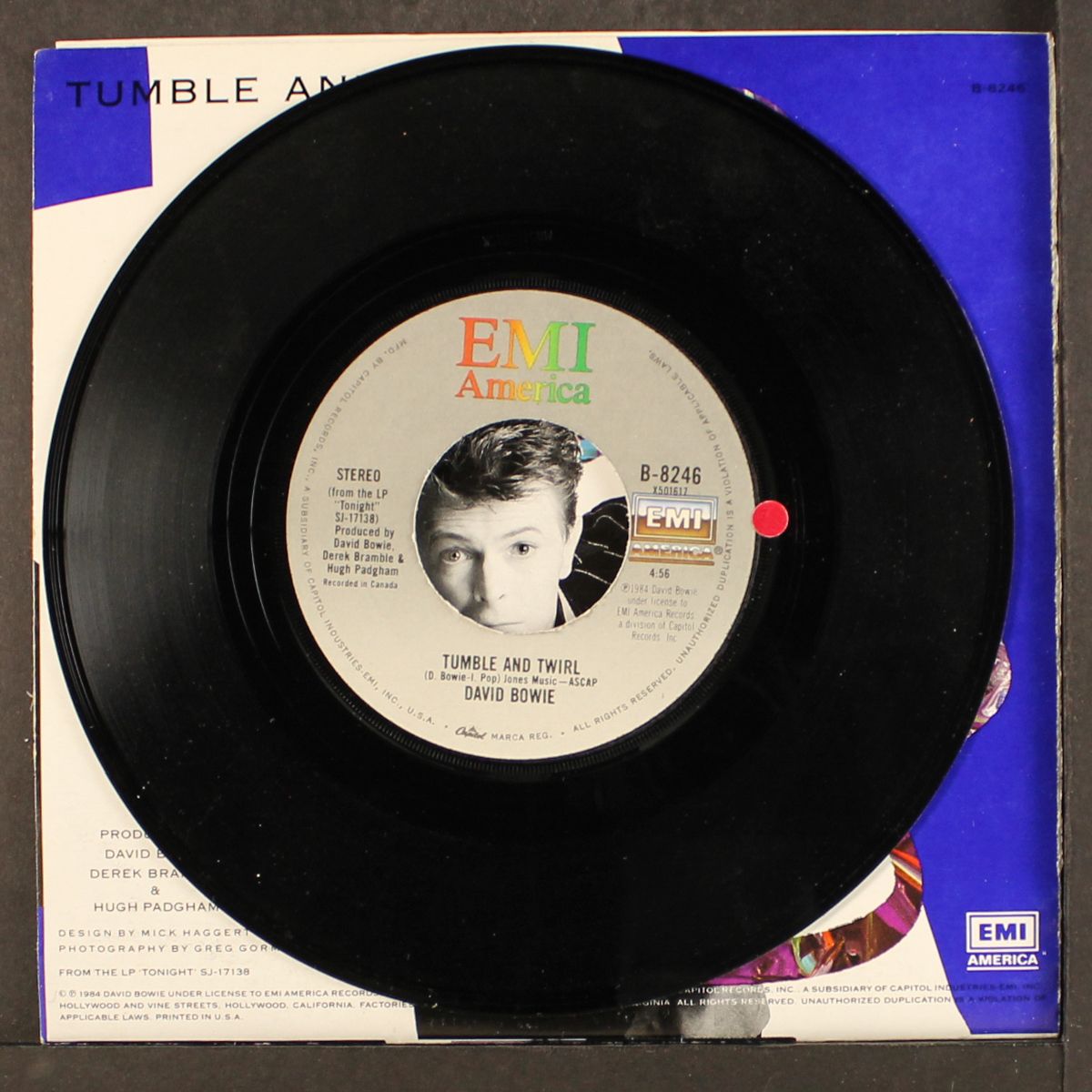 tonight / tumble and twirl by DAVID BOWIE