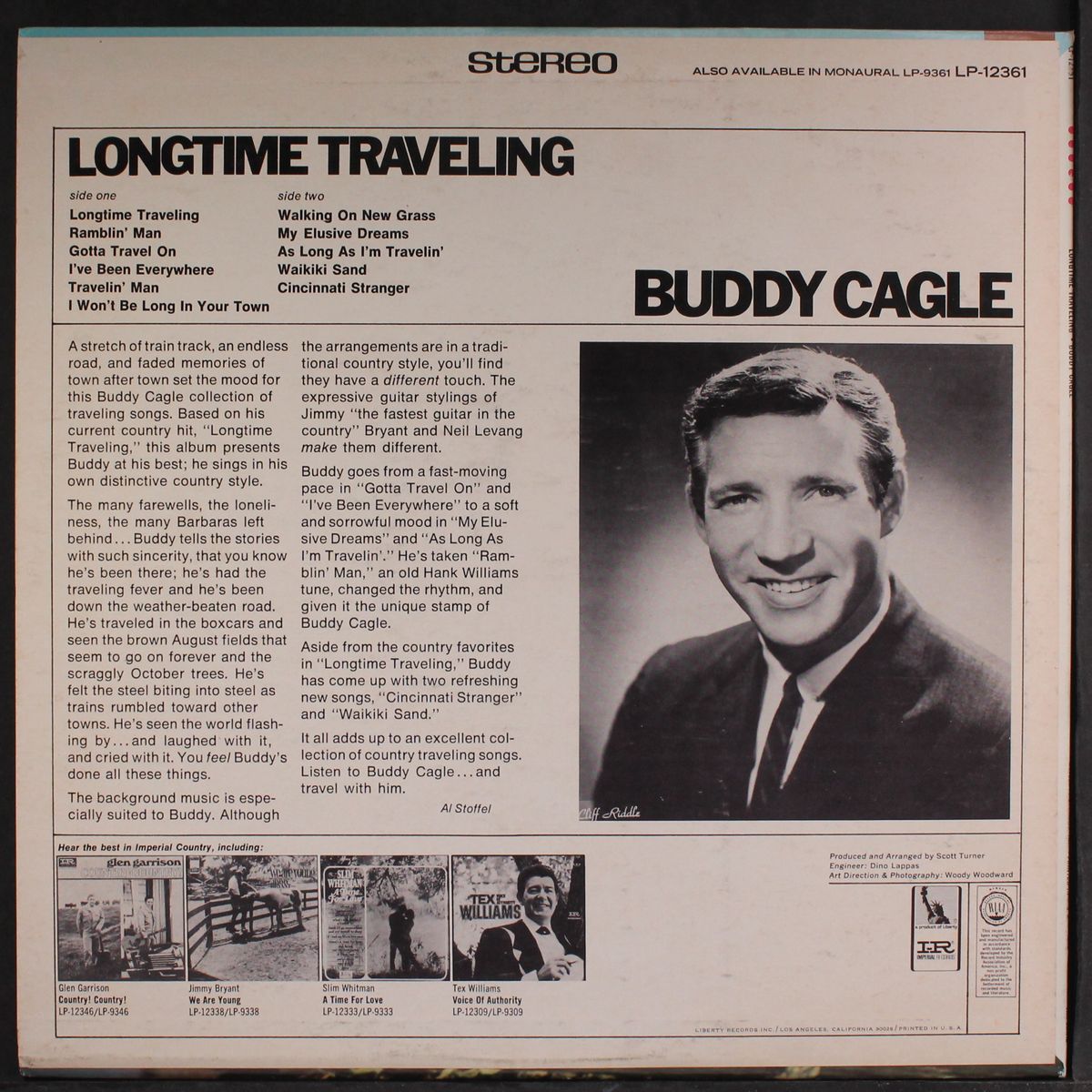 longtime traveling by BUDDY CAGLE