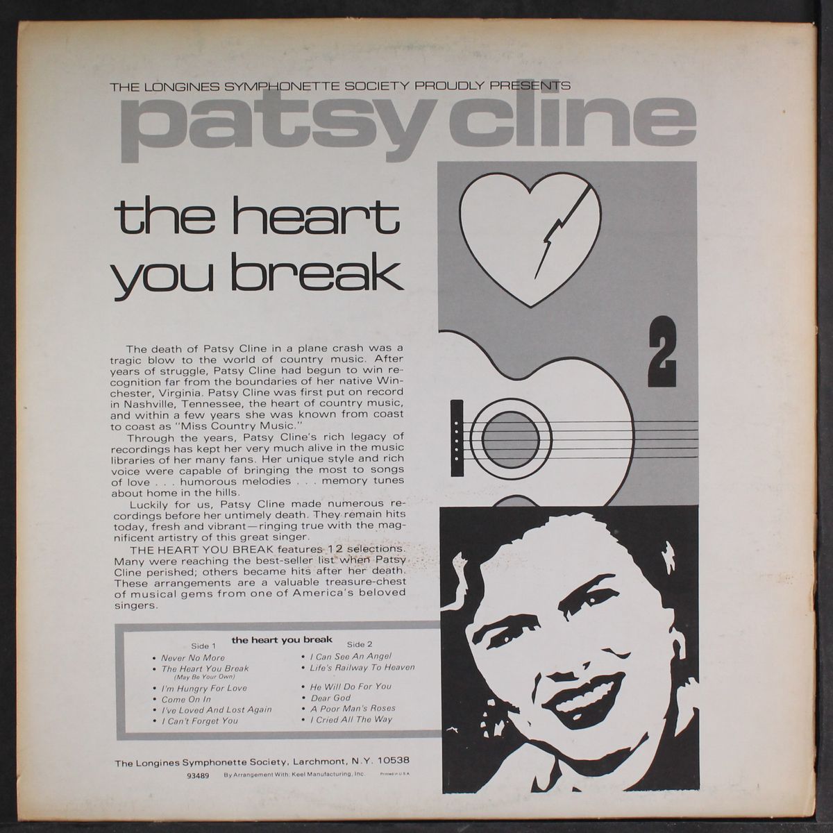 the heart you break by PATSY CLINE