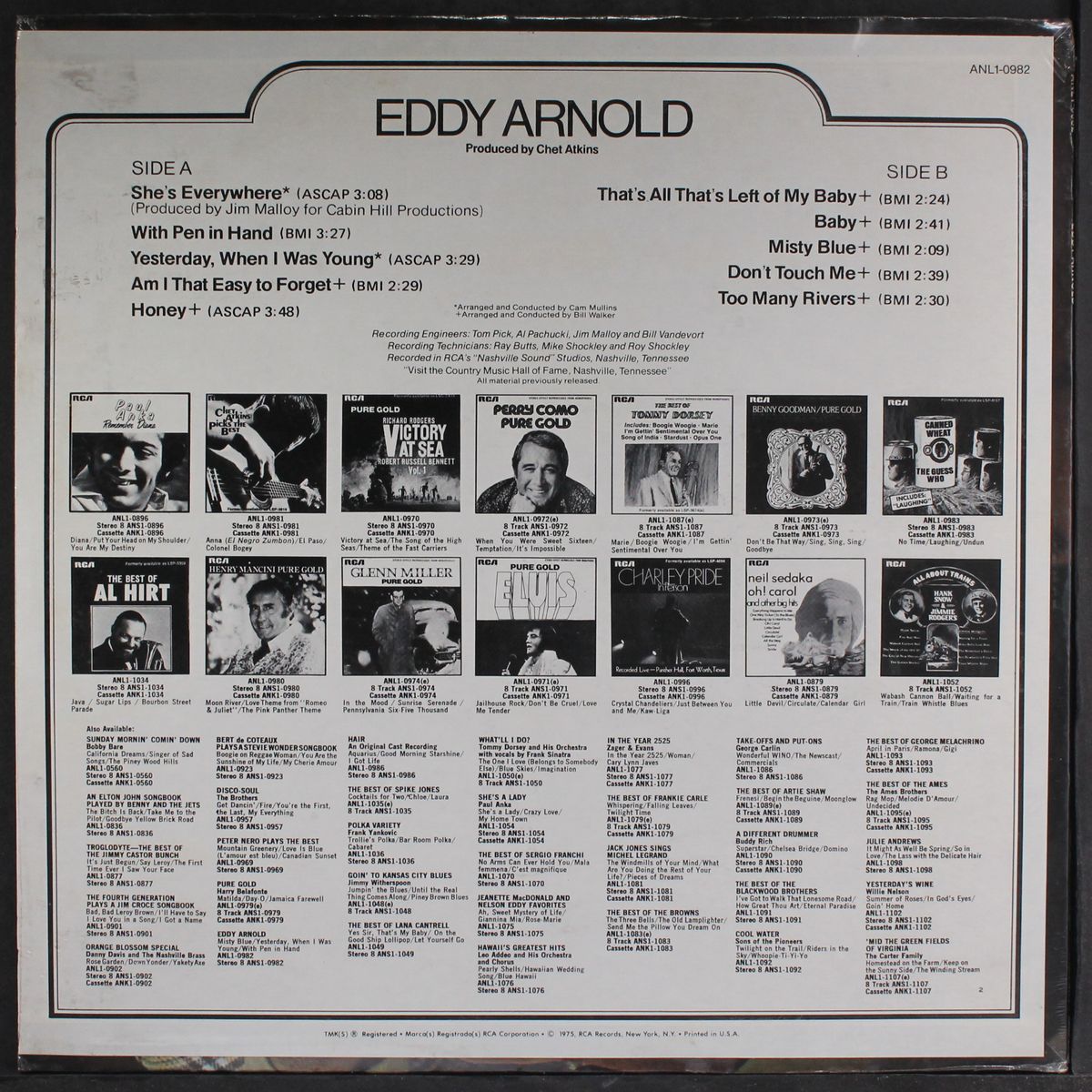 eddy arnold by EDDY ARNOLD