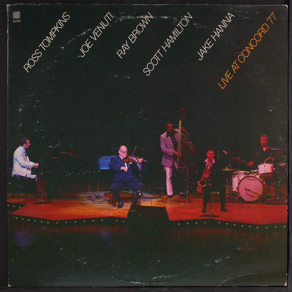live at concord '77 by ROSS TOMPKINS & JOE VENUTI
