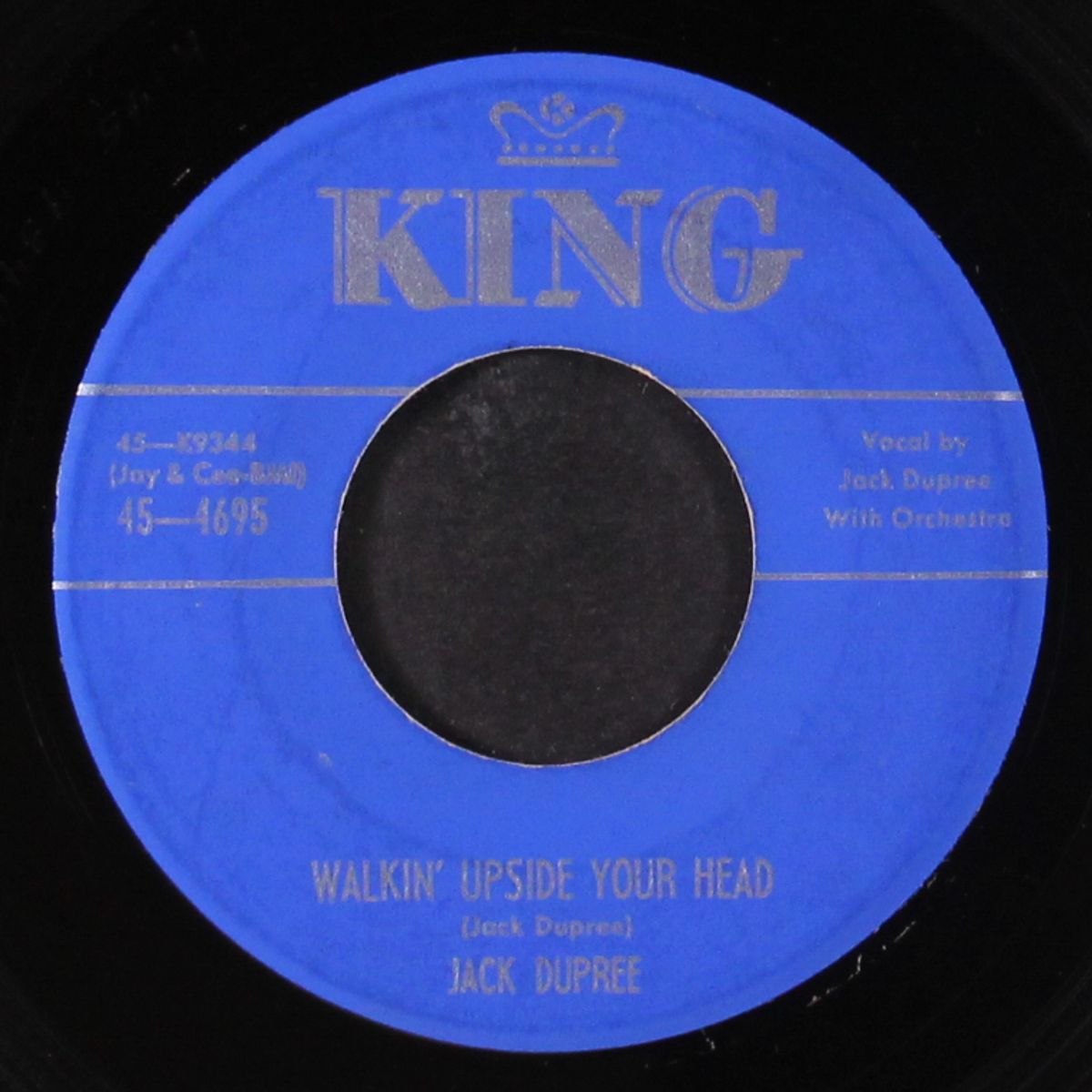 walkin' upside your head / hard feeling by JACK DUPREE