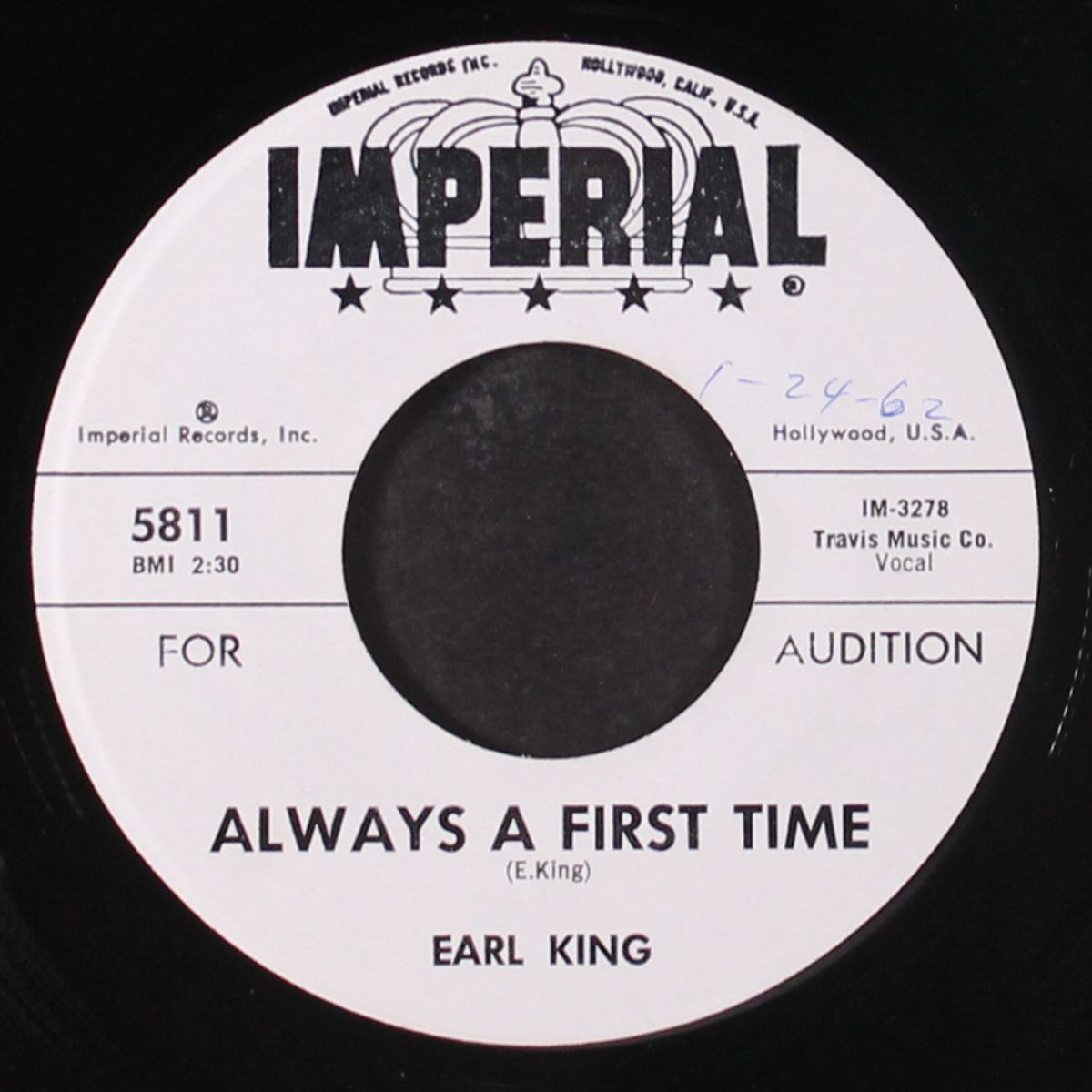 trick bag / always a first time by EARL KING