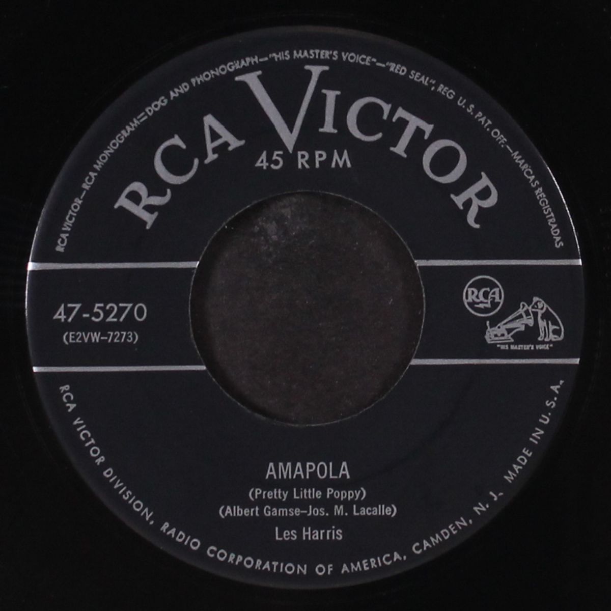 nobody else but you / amapola by LES HARRIS