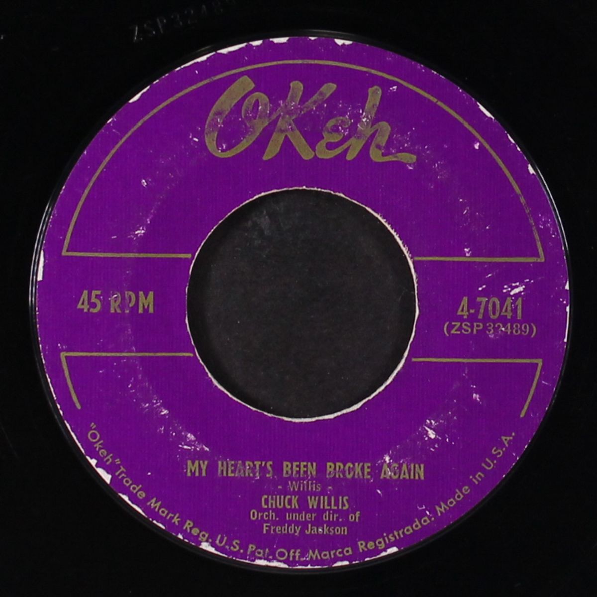 change my mind / my heart's been broke again by CHUCK WILLIS