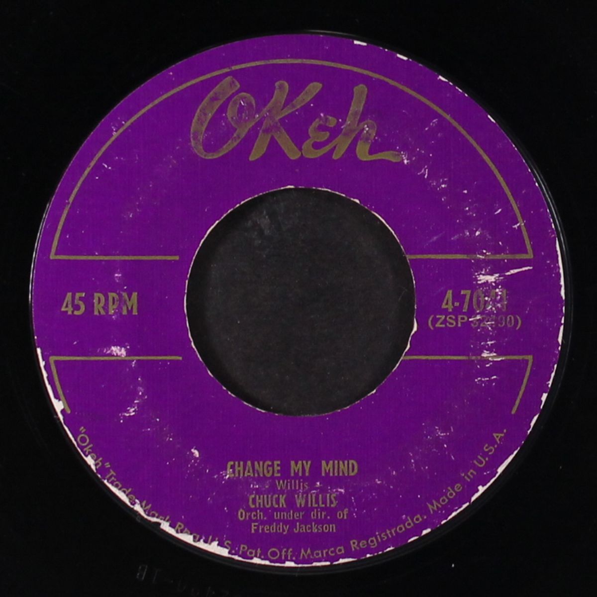 change my mind / my heart's been broke again by CHUCK WILLIS
