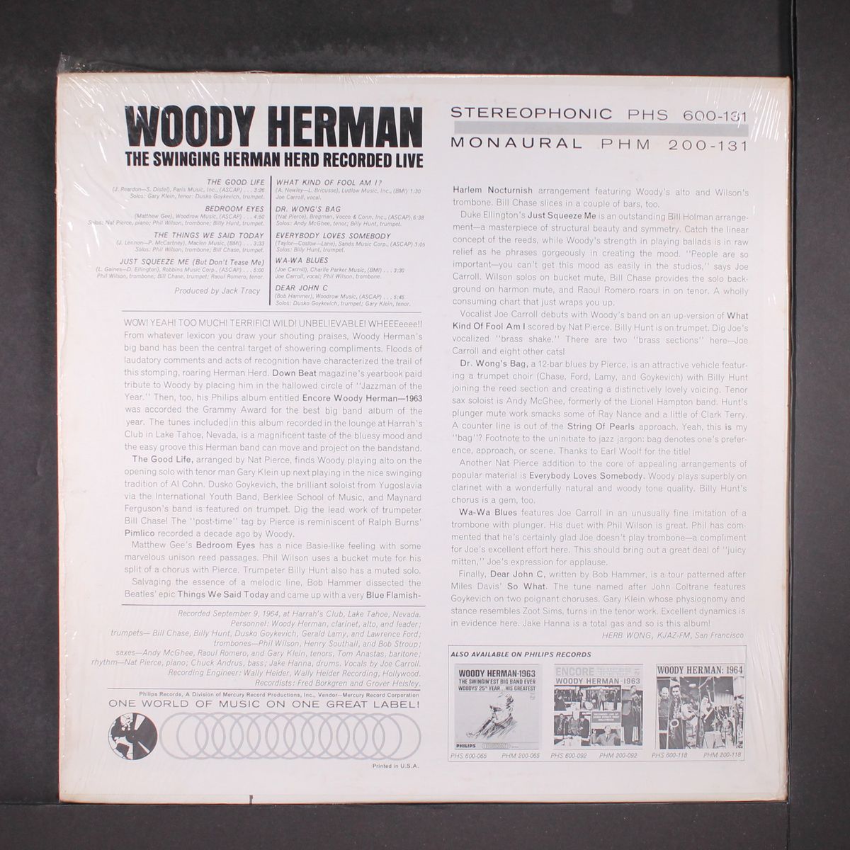 the swinging herman herd by WOODY HERMAN
