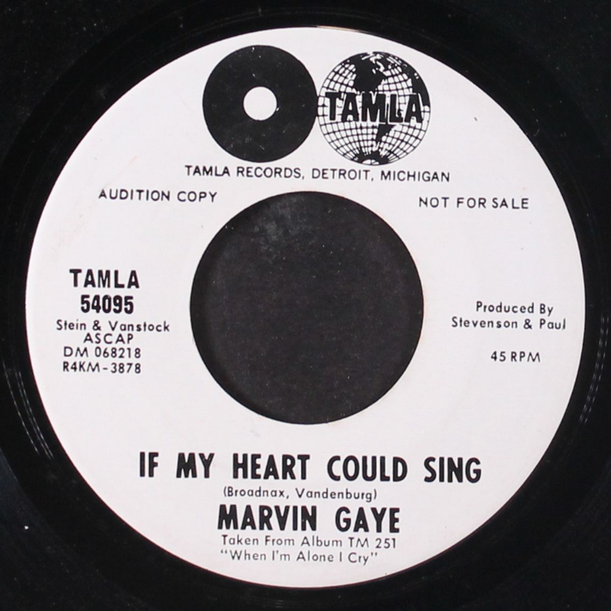 try it baby / if my heart could sing by MARVIN GAYE