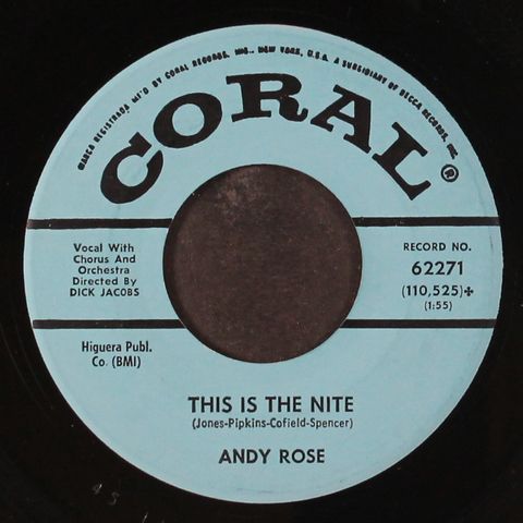 ANDY ROSE