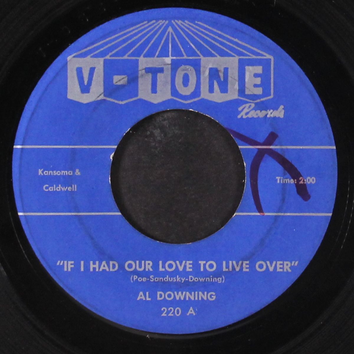 words of love / if i had our love to live over by AL DOWNING