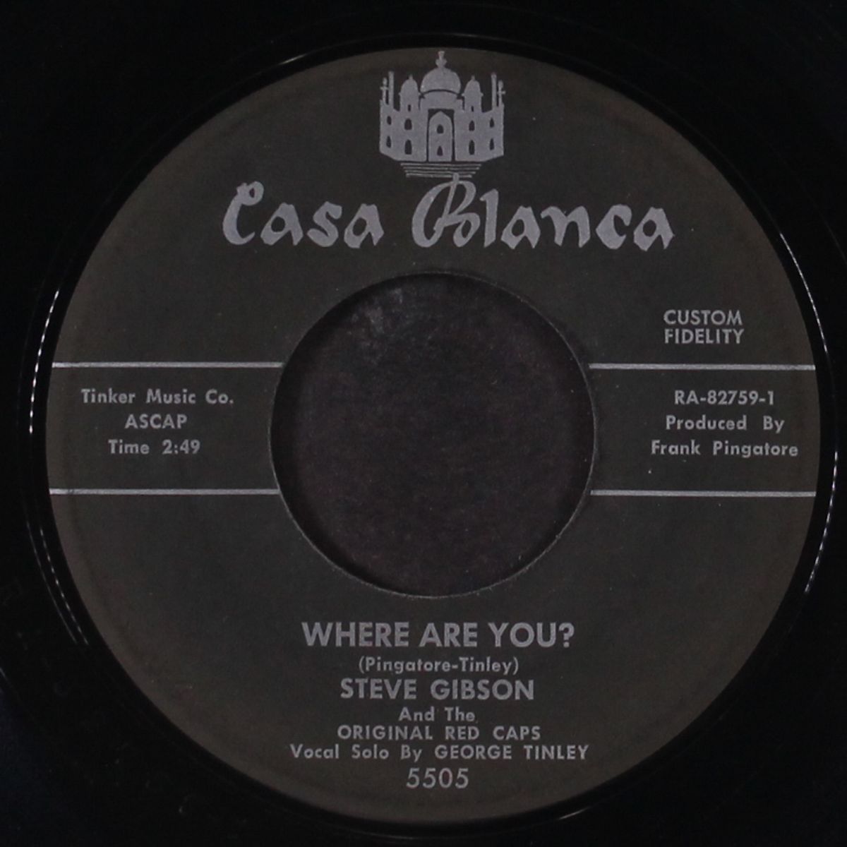 san antone rose / where are you? by STEVE GIBSON