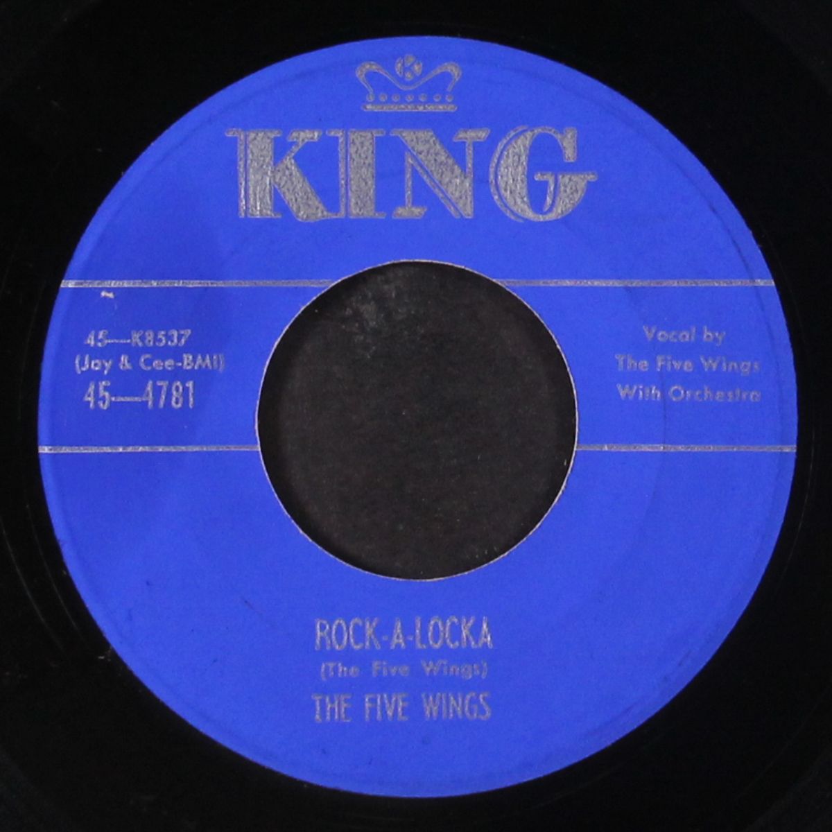 teardrops are falling / rock-a-locka by FIVE WINGS