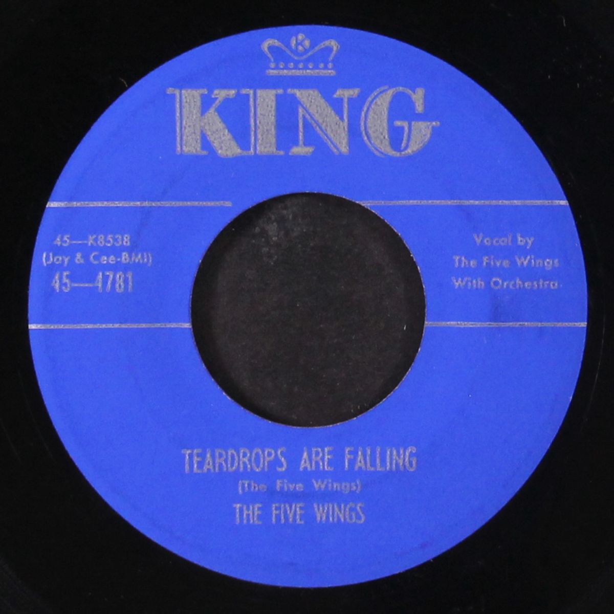 teardrops are falling / rock-a-locka by FIVE WINGS