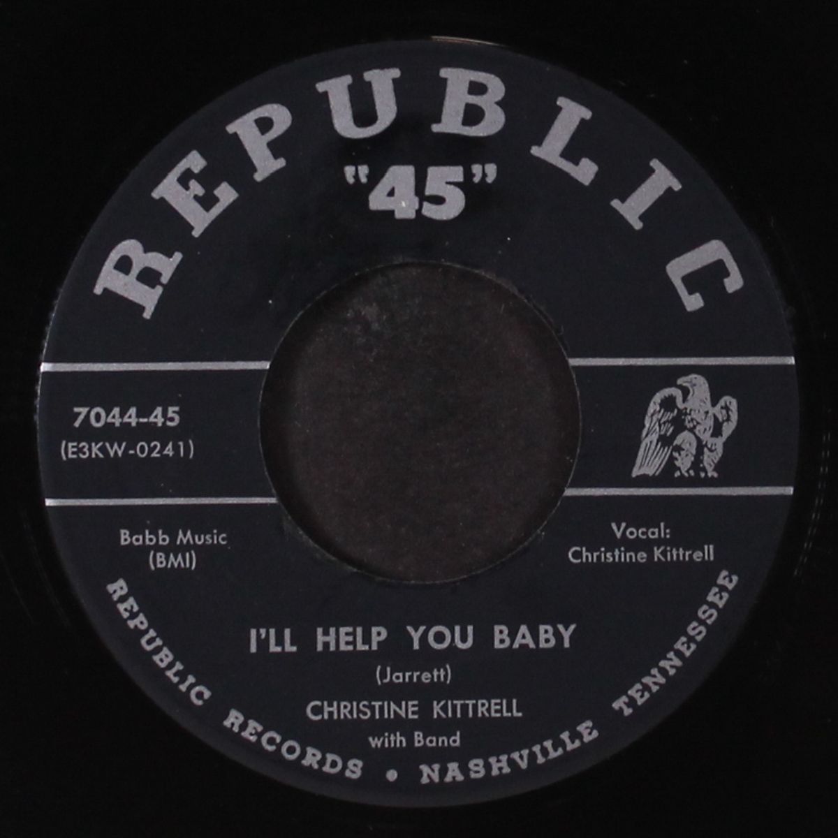 i'll help you baby / l & n special by CHRISTINE KITTRELL