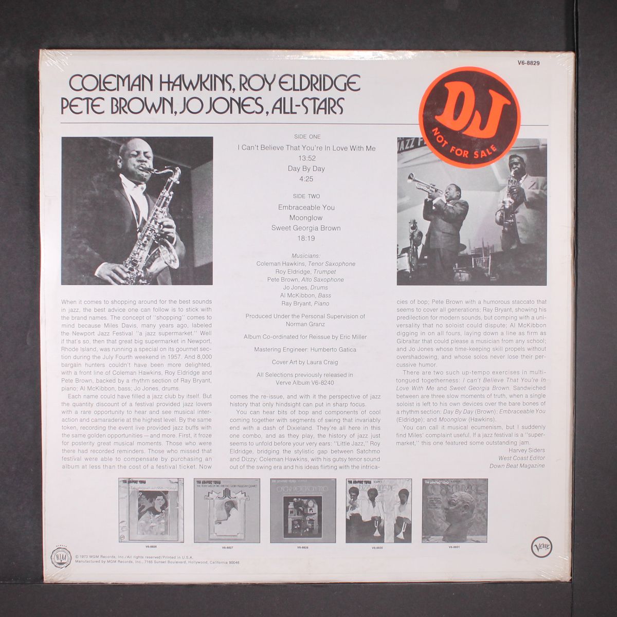 the newport years, vol. 4 by COLEMAN HAWKINS