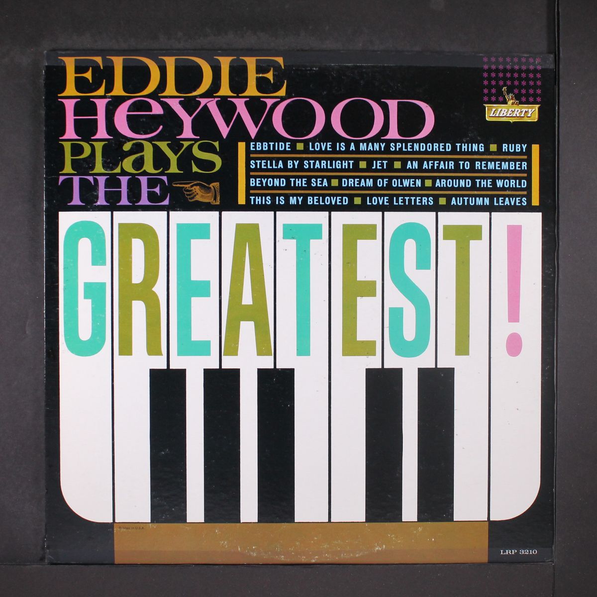 plays the greatest! by EDDIE HEYWOOD