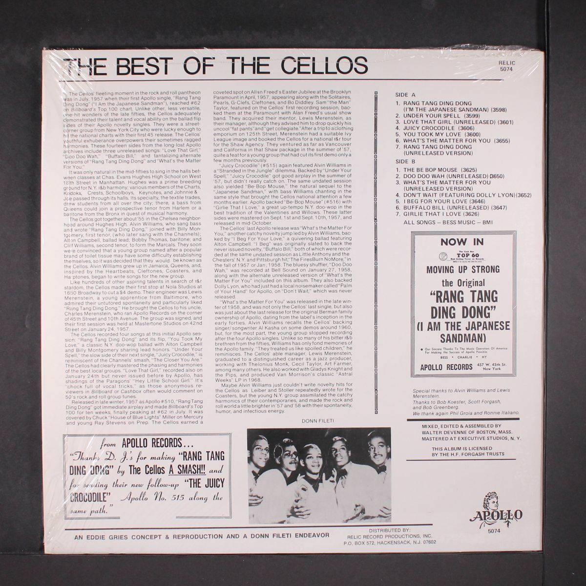 rang tang ding dong by CELLOS