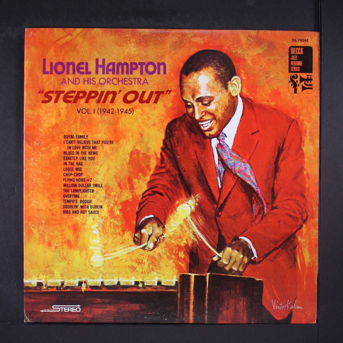 steppin' out, vol. 1 1942-1945 by LIONEL HAMPTON