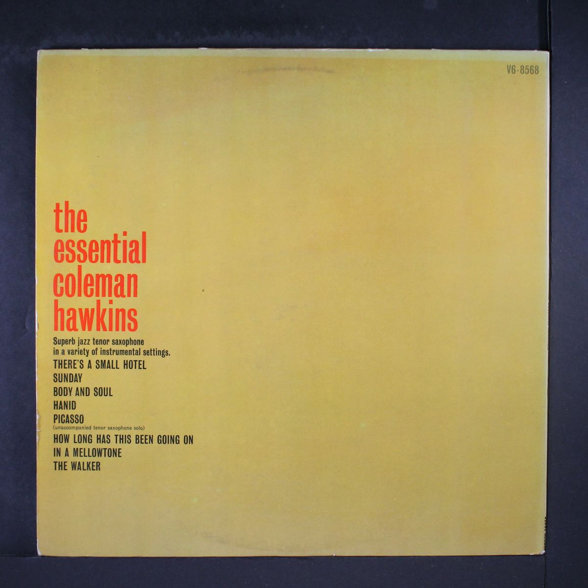 the essential coleman hawkins by COLEMAN HAWKINS