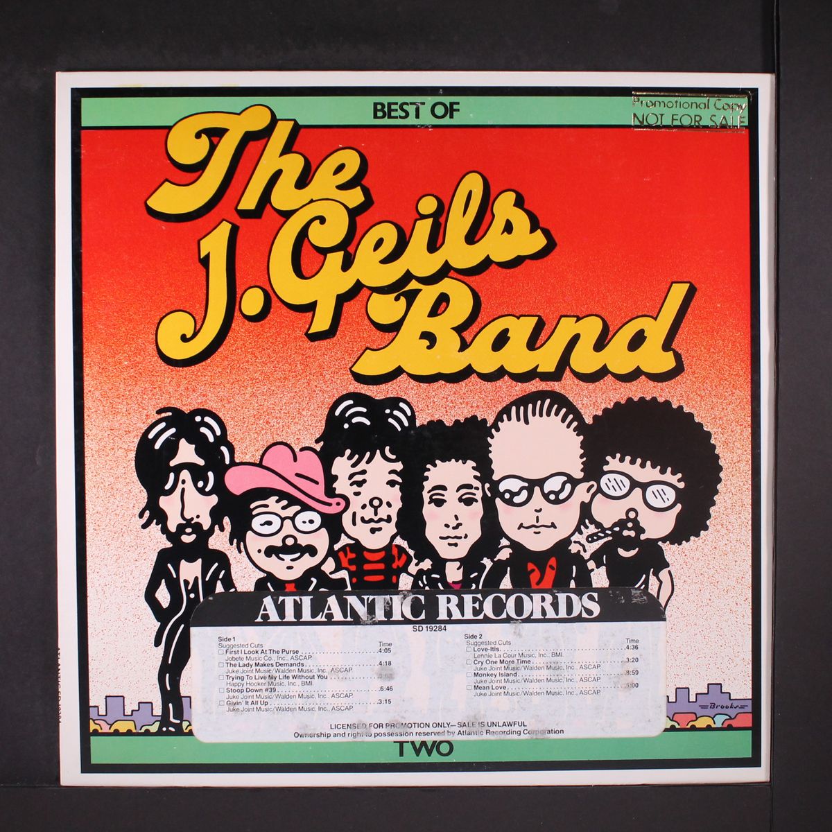 best of the j. geils band two by J GEILS BAND