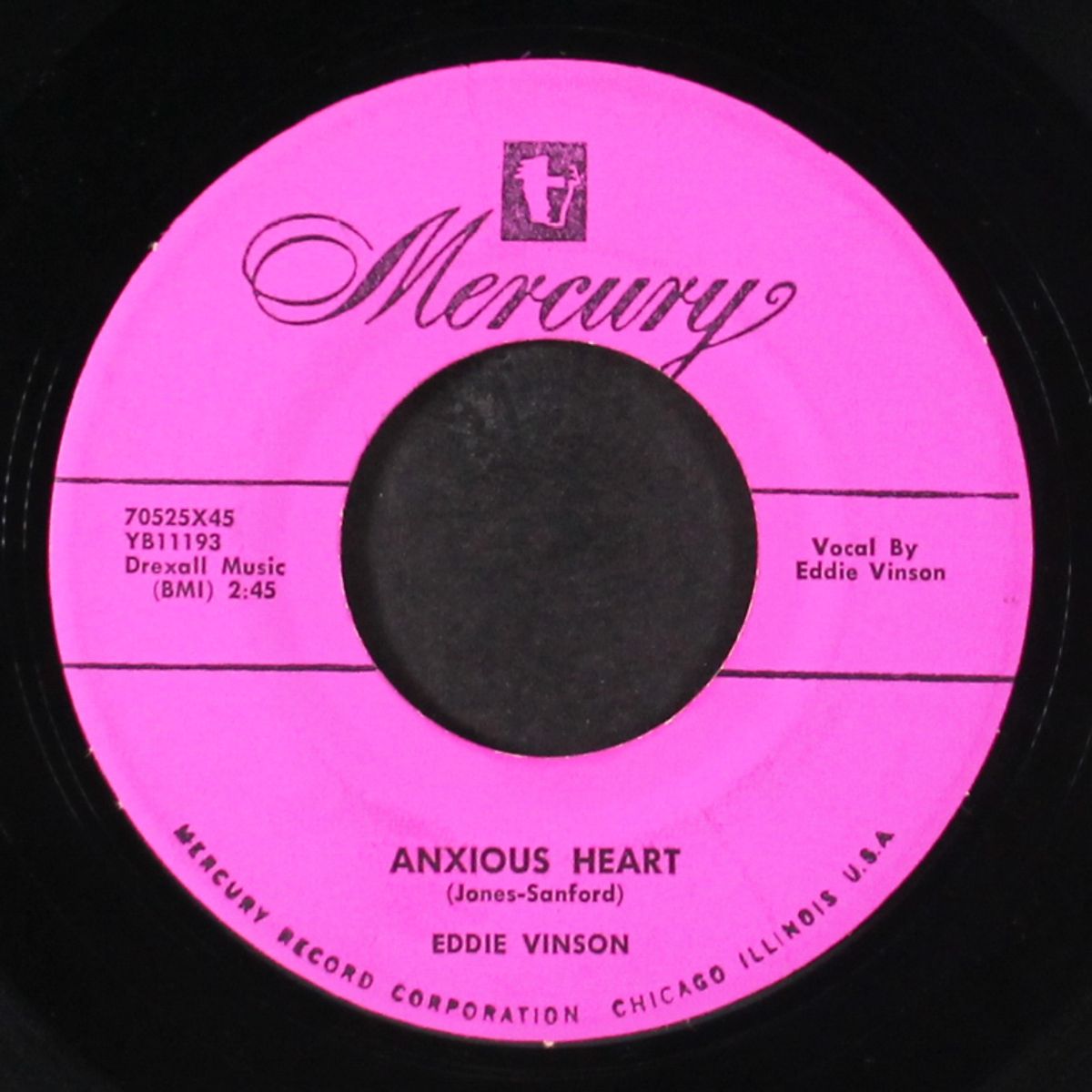 suffer fool / anxious heart by EDDIE VINSON