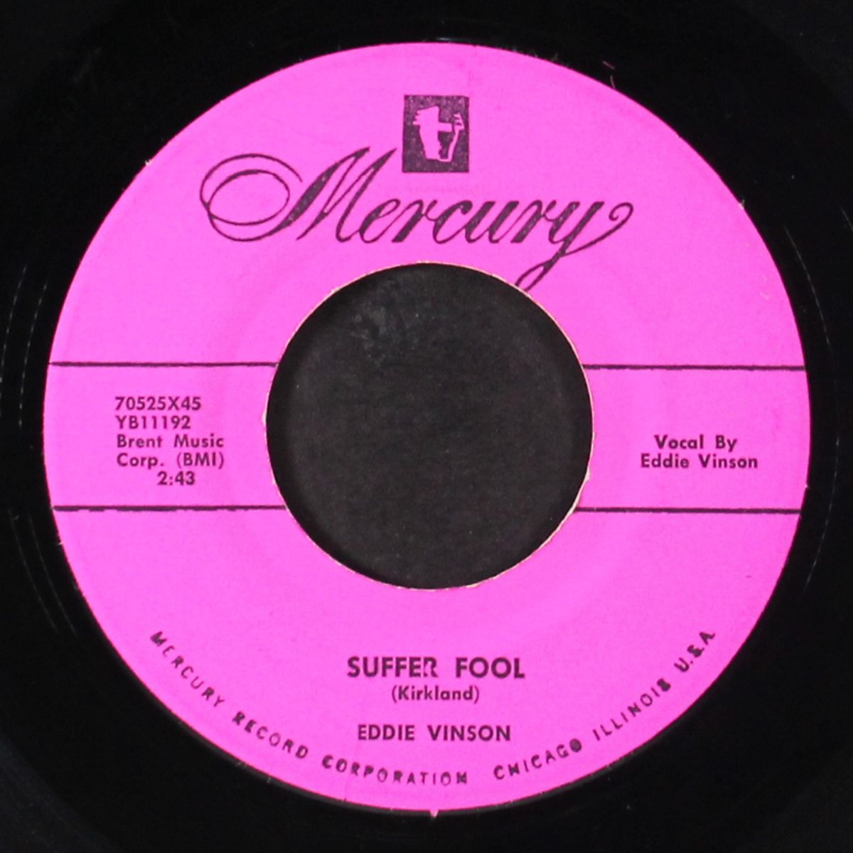 suffer fool / anxious heart by EDDIE VINSON
