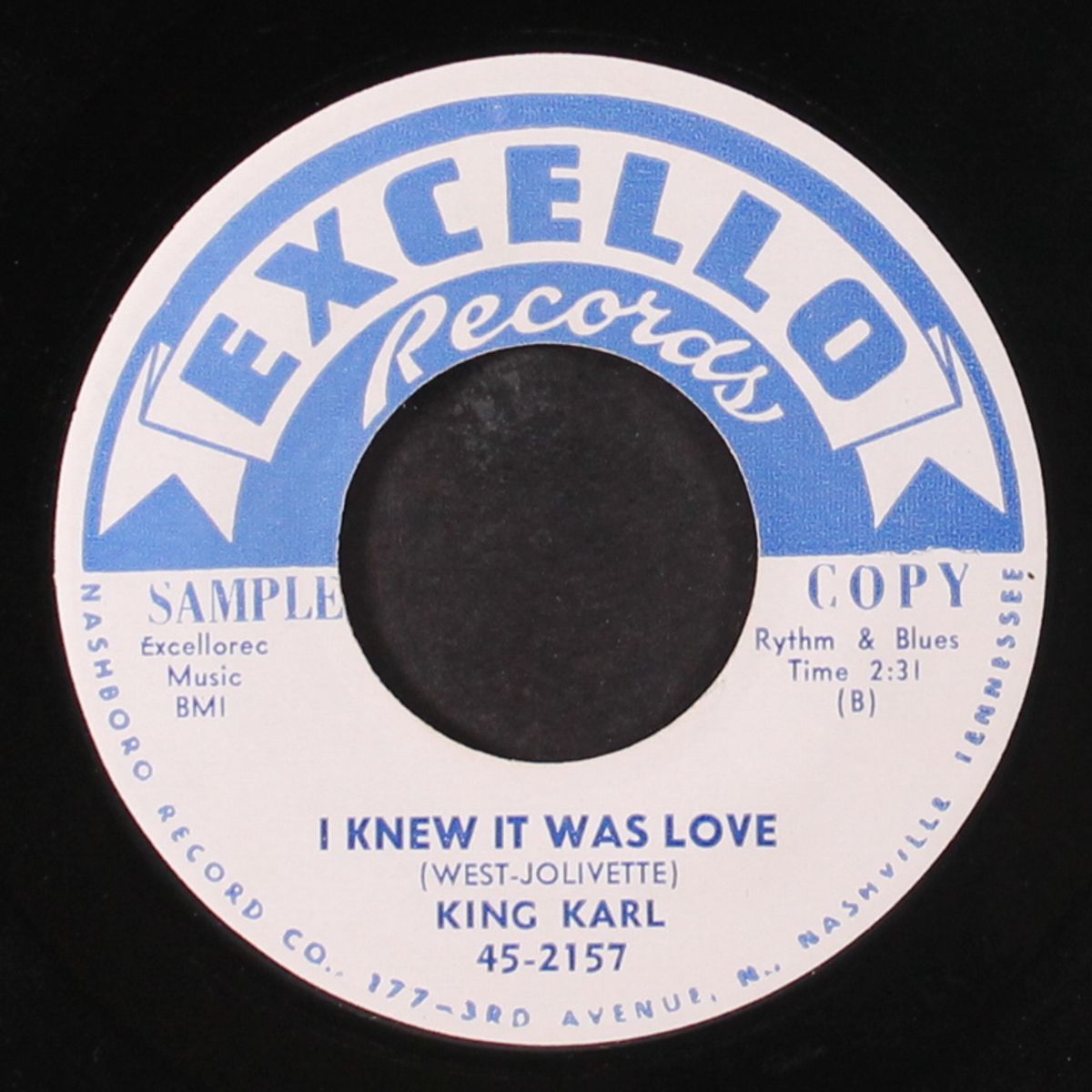 so in need of someone / i knew it was love by KING KARL