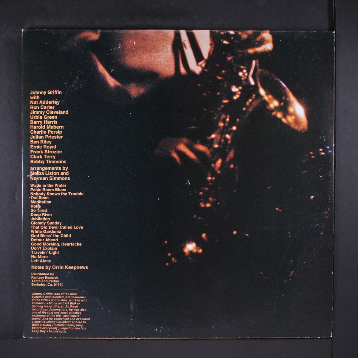 big soul by JOHNNY GRIFFIN