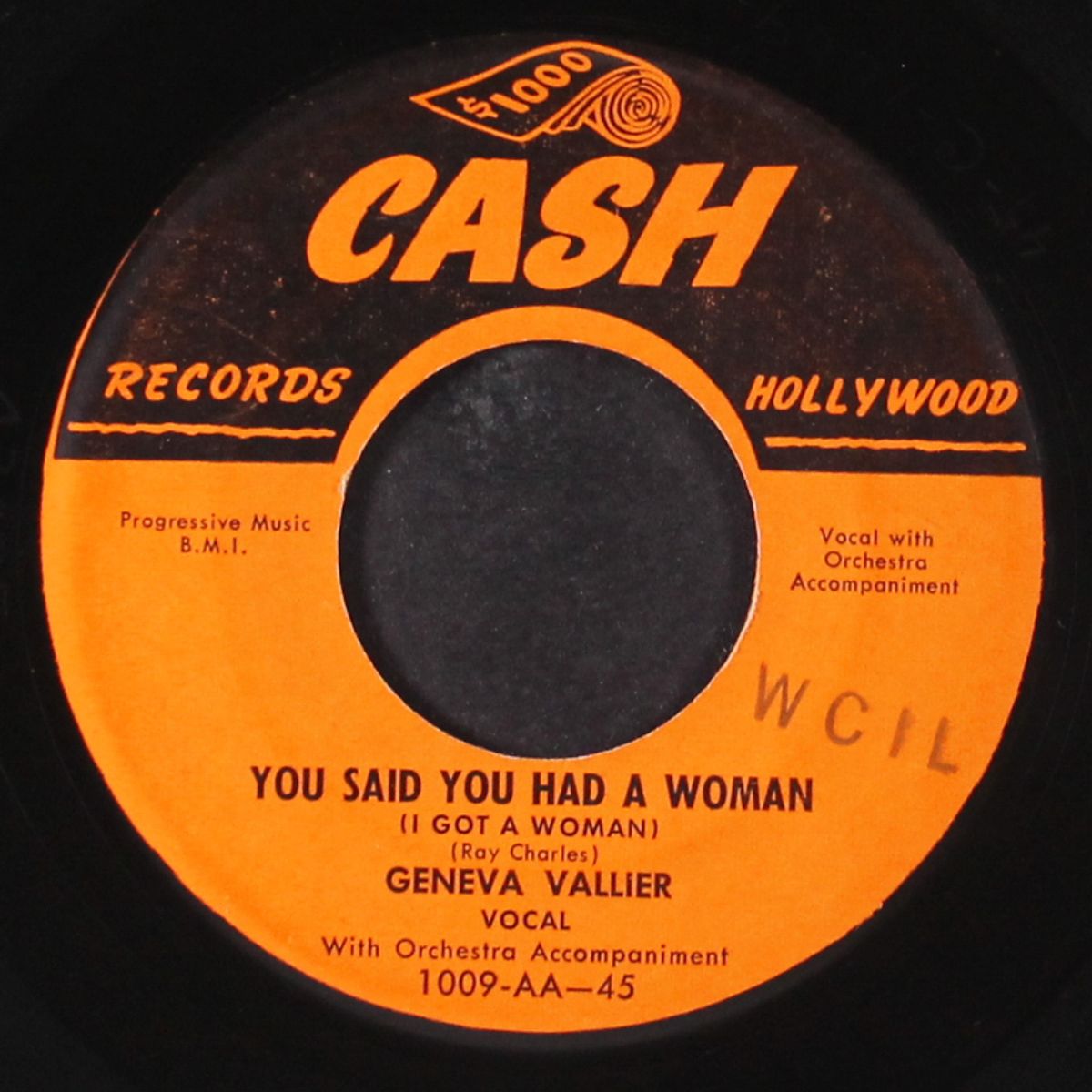 you said you had a woman / geneva's blues by GENEVA VALLIER