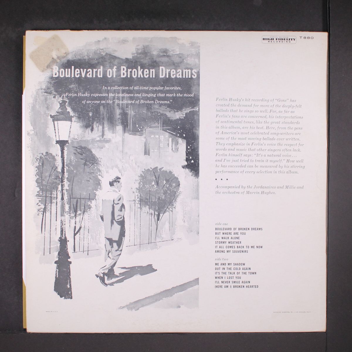 boulevard of broken dreams by FERLIN HUSKY