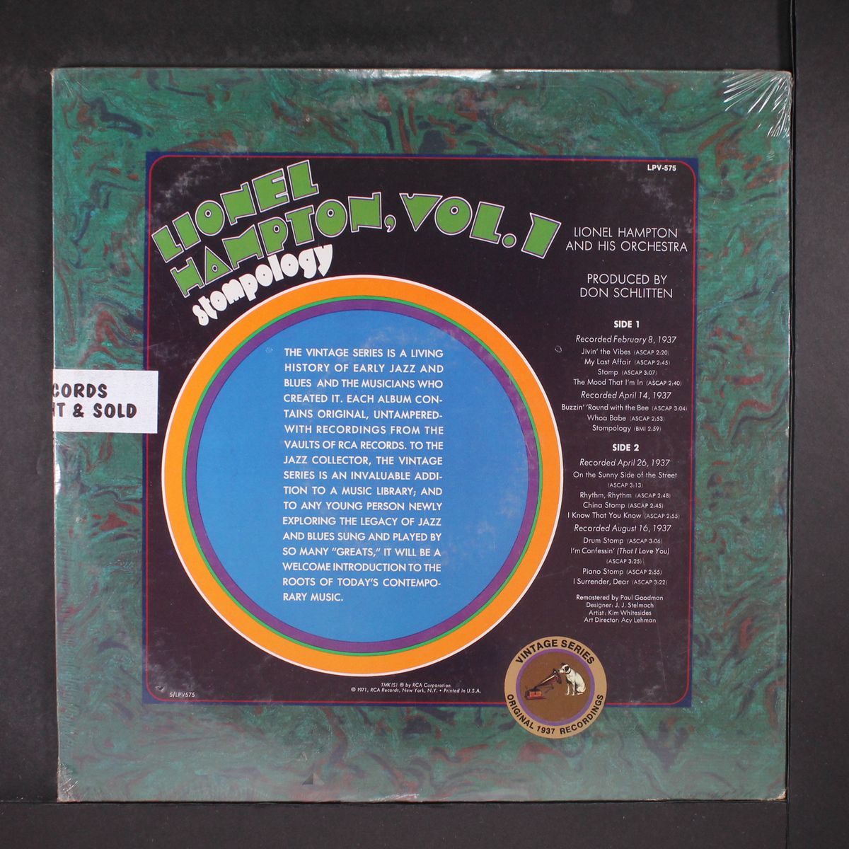 vol. 1, stompology by LIONEL HAMPTON