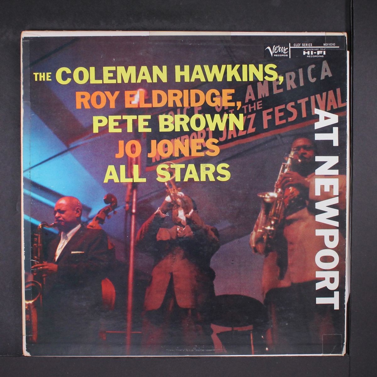 all stars at newport by COLEMAN HAWKINS