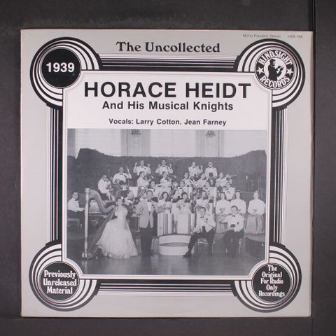 HORACE HEIDT