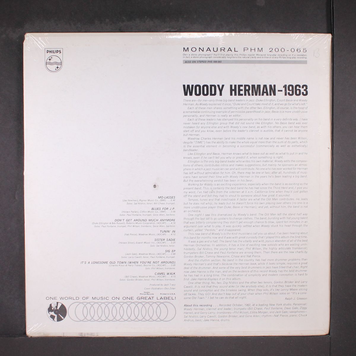 1963 by WOODY HERMAN