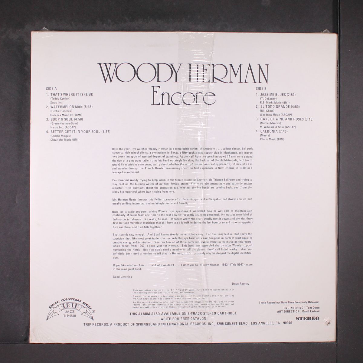 encore: woody herman - 1963 by WOODY HERMAN