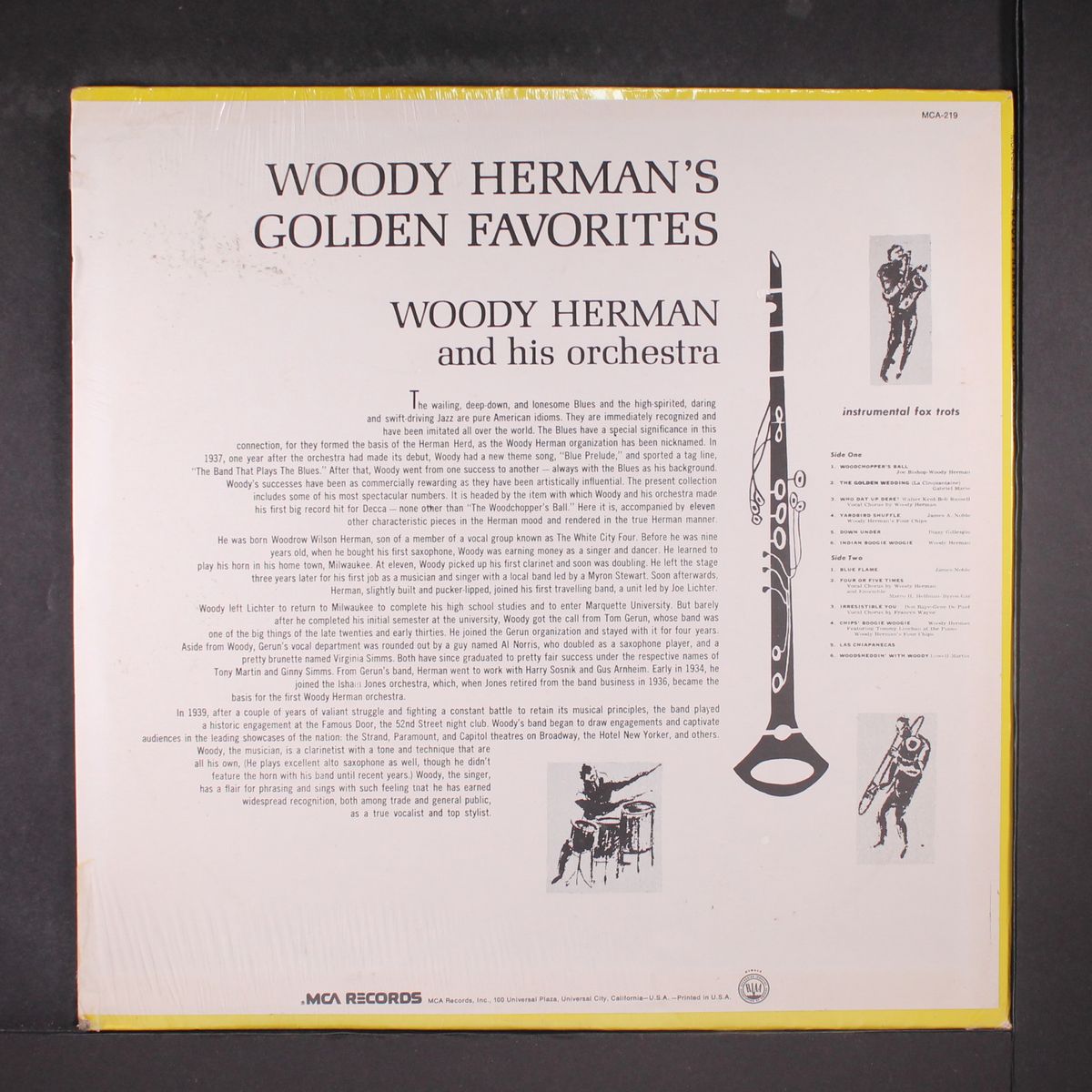 golden favorites by WOODY HERMAN