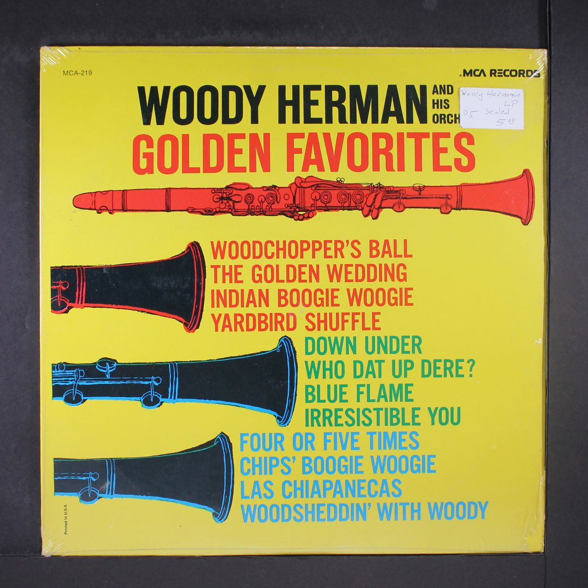 golden favorites by WOODY HERMAN