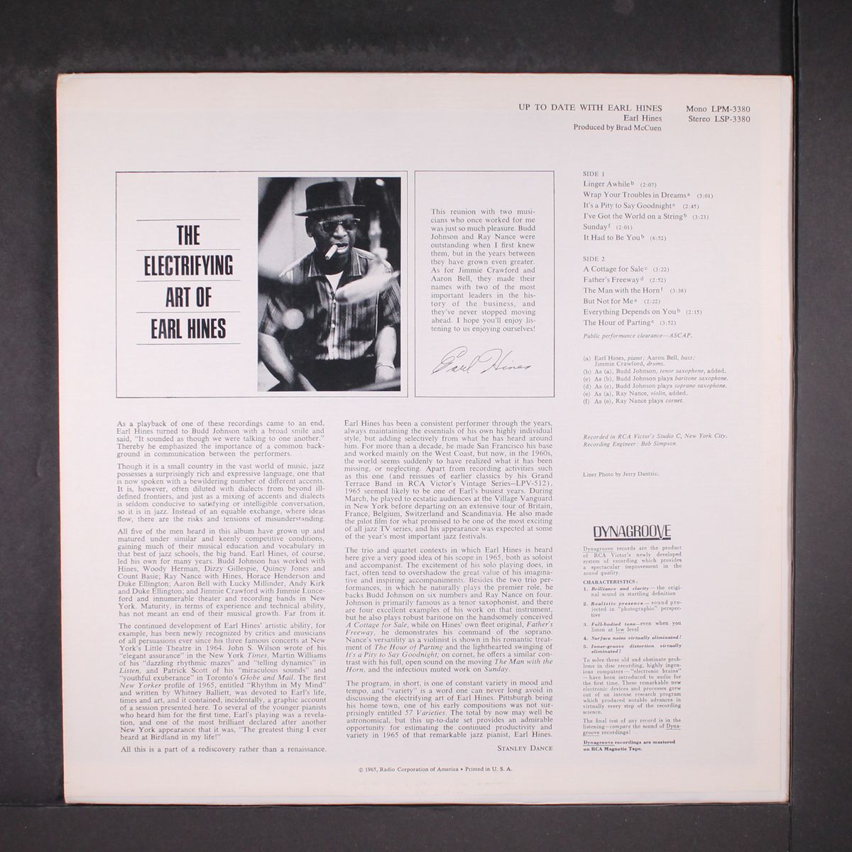 up to date with earl hines by EARL HINES