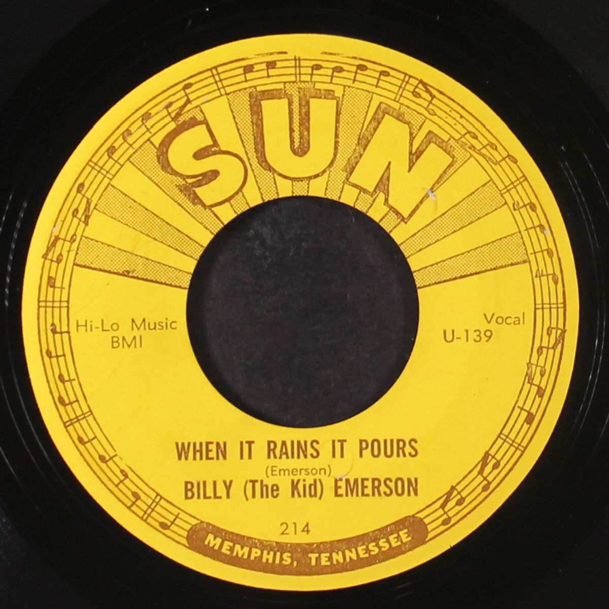 move baby move / when it rains it pours by BILLY 'THE KID' EMERSON