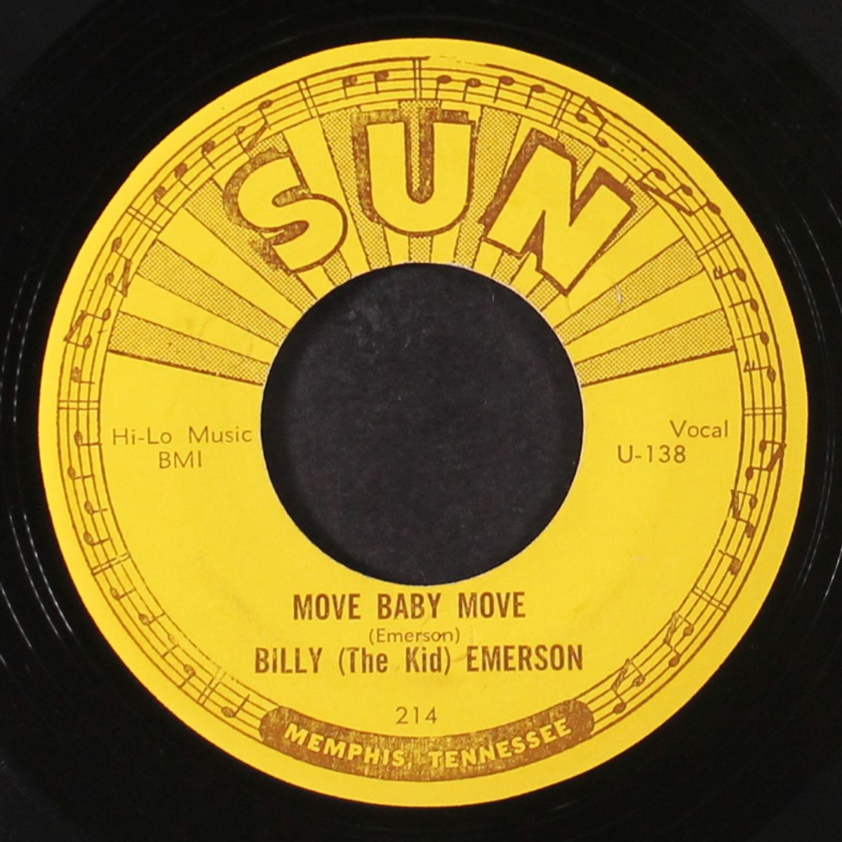 move baby move / when it rains it pours by BILLY 'THE KID' EMERSON