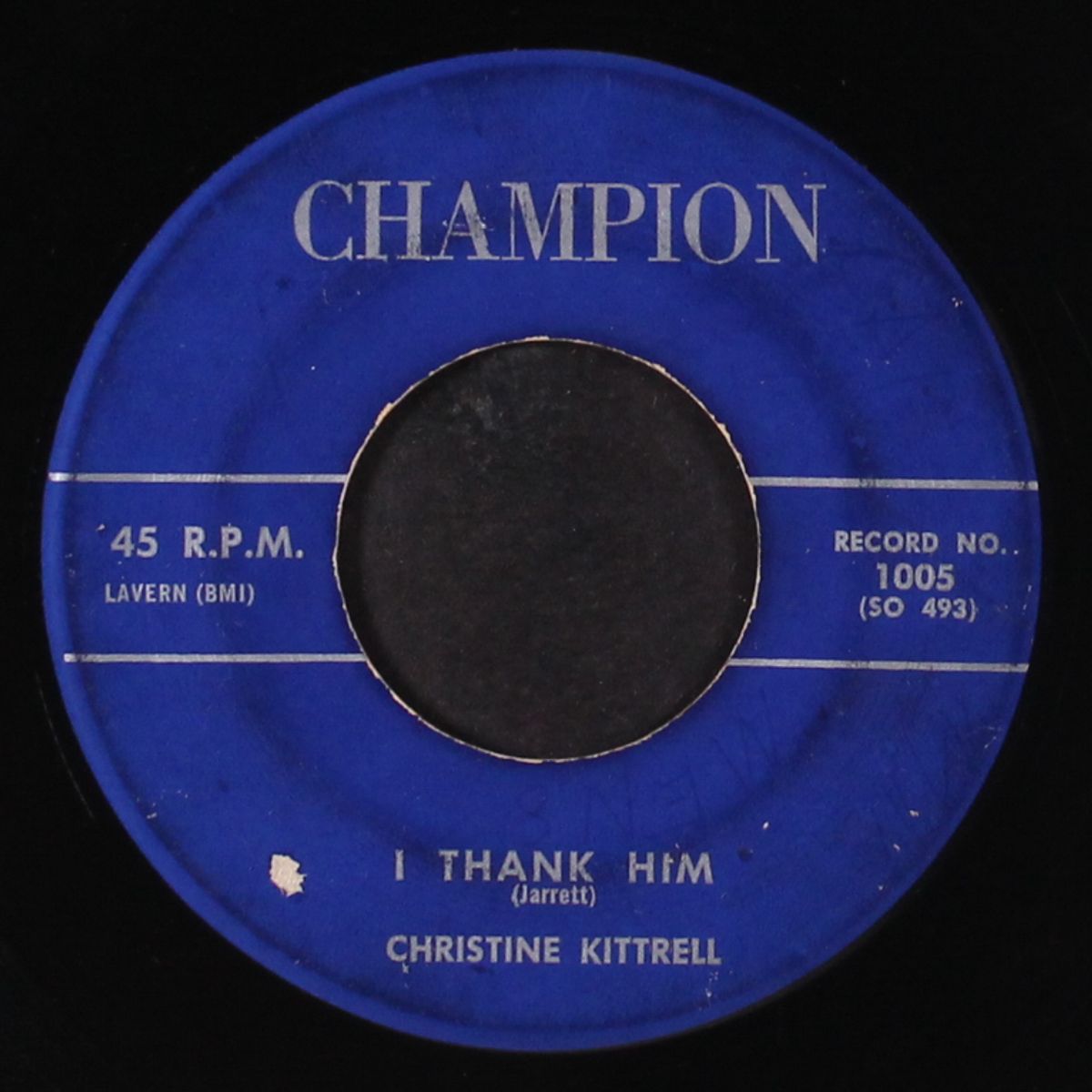 i thank him / i'm just what you're looking for by CHRISTINE KITTRELL