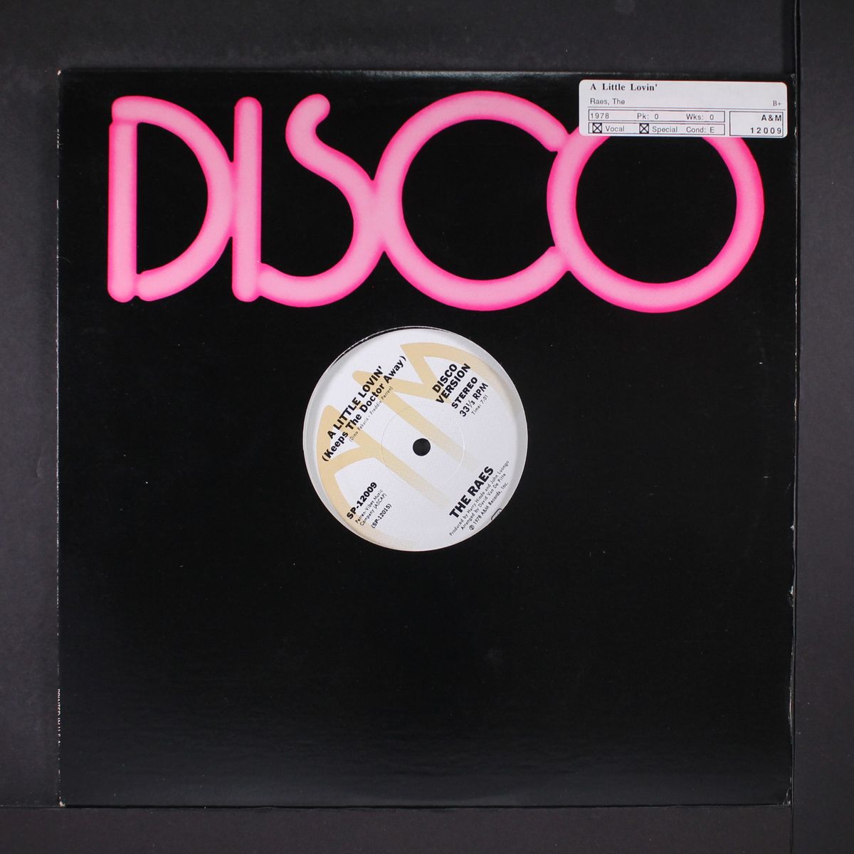 a little lovin' (disco version) / radio by RAES