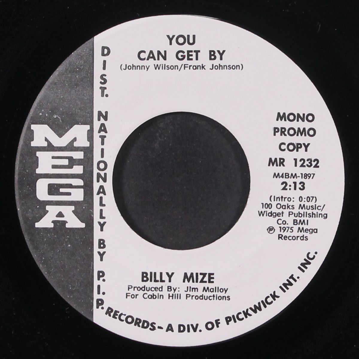 born to love me / you can get by by BILLY MIZE