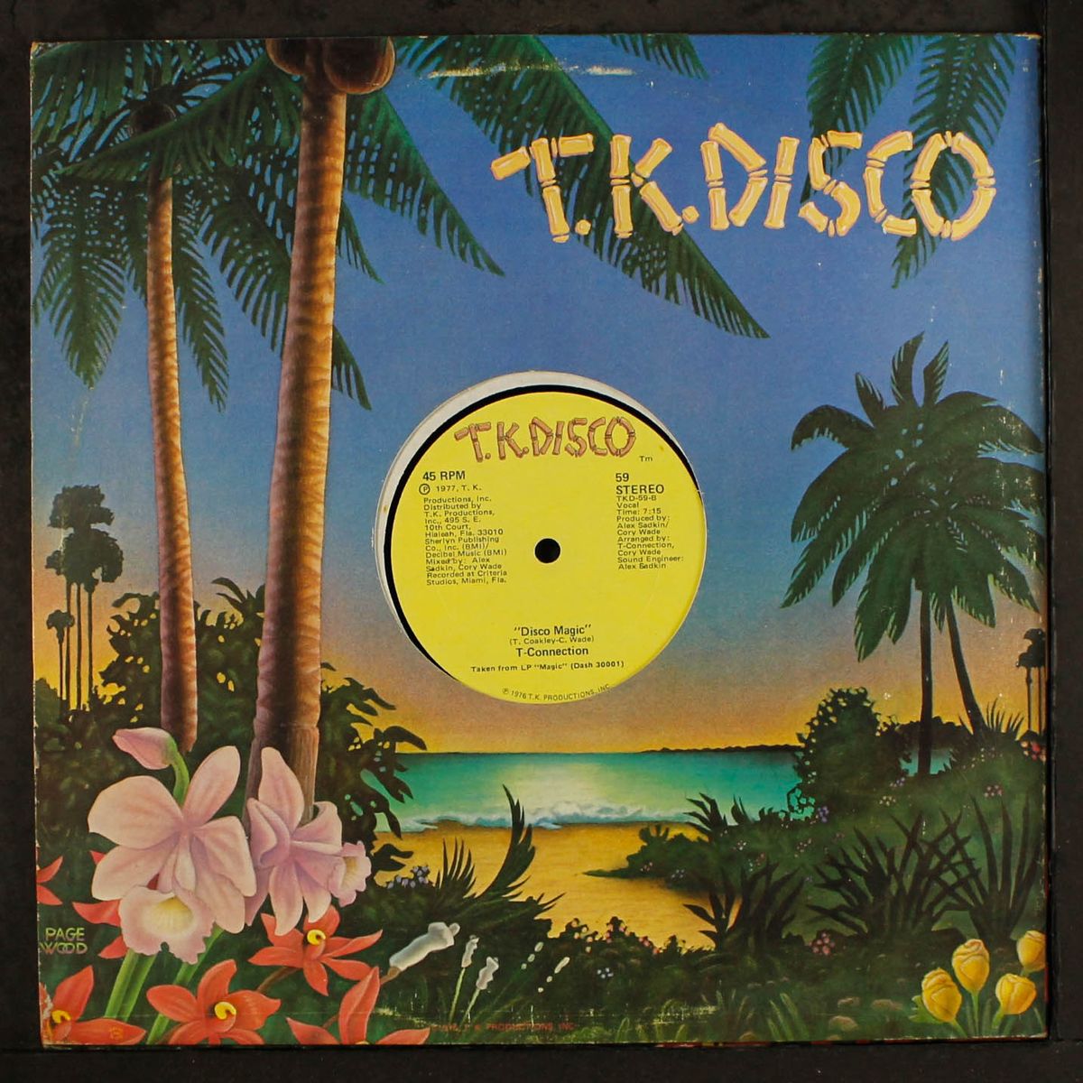 on fire / disco magic by T-CONNECTION