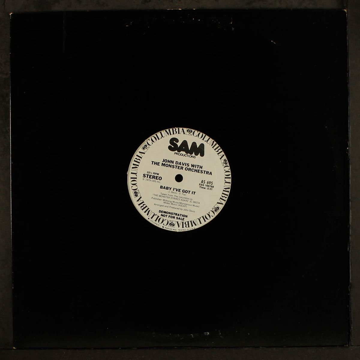 baby i've got it / that's what i get by JOHN DAVIS & MONSTER ORCHESTRA
