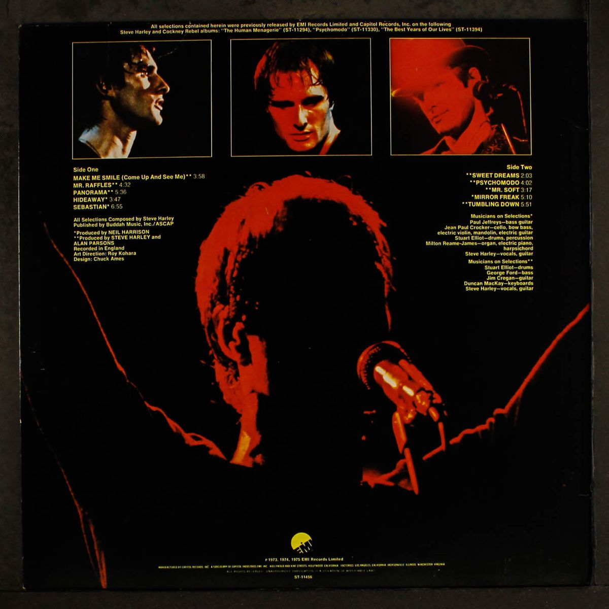 a closer look by STEVE HARLEY & COCKNEY REBEL