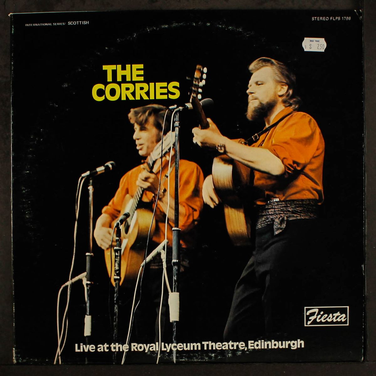 live at the royal lyceum theatre, edinburgh by CORRIES